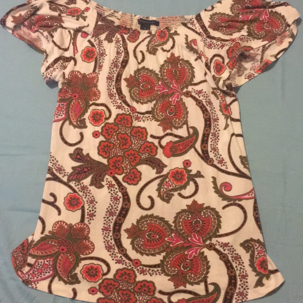 Tommy Hilfiger cold shoulder top